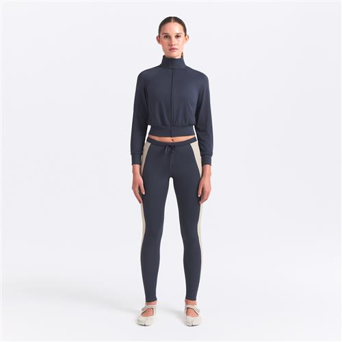 NikeSKIMS Matte Shine Mix-leggings (66 cm) til kvinder - blå