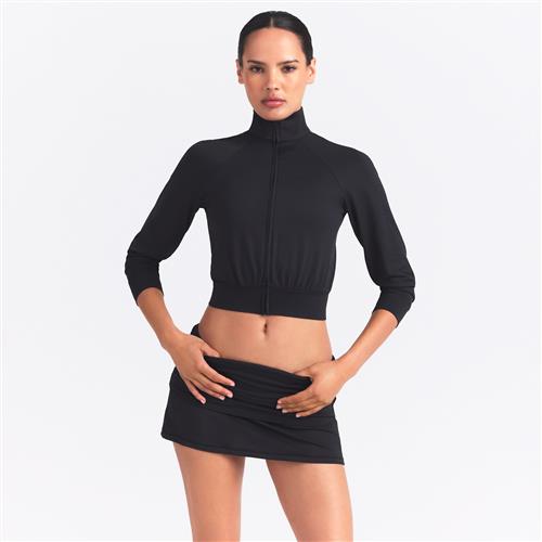 NikeSKIMS Airy-løbejakke til kvinder - sort