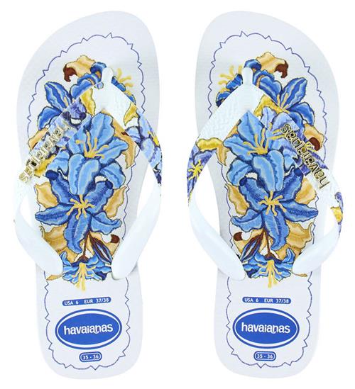 Havaianas Klipklapper - Tropicalia Vibes - Hvid