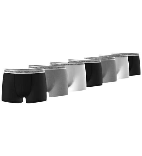 Calvin Klein Boxershorts - 7-pak - Black/ Grey/ Bright White