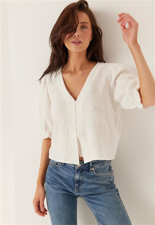 Pieces Pcsikka 2/4 TOP WVN NOOS