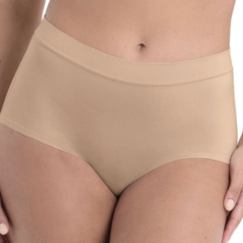 Anita Trusser Essentials Seamless High Waist Brief Beige Medium Dame