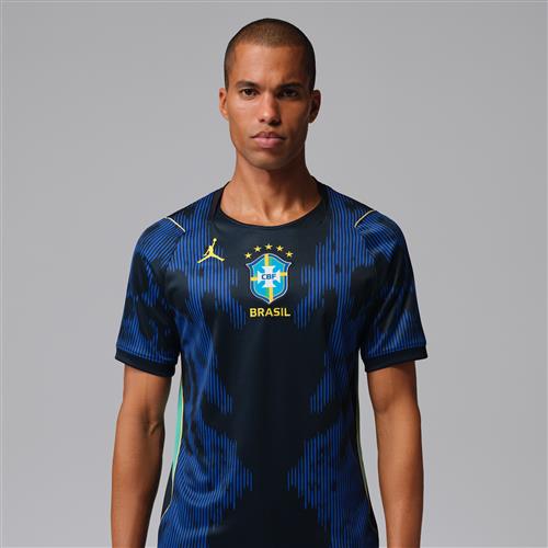 Brazil 2026 Stadium Away Jordan Dri-FIT Replica Football-trøje til mænd - blå