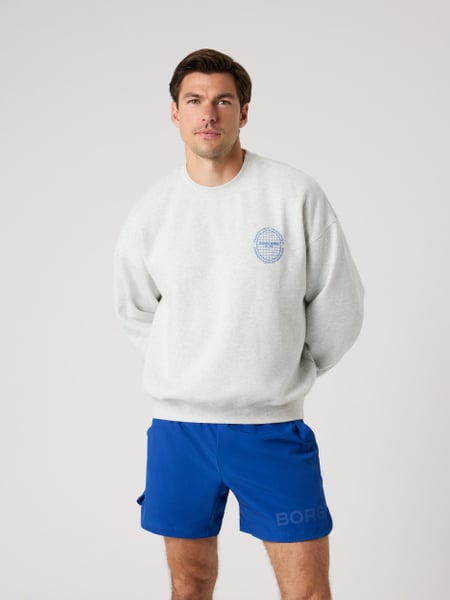 Björn Borg Ace Oversized Sweatshirt Grå, S