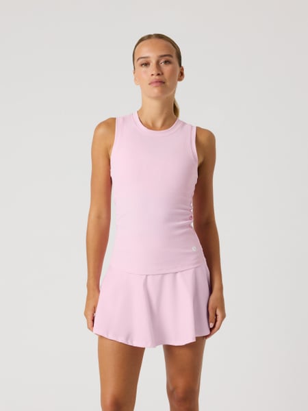 Björn Borg Ace Pocket Ribbed Tank Top Pink, XS
