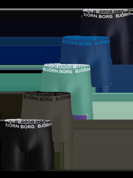 Björn Borg Sports Microfiber Boxers 5-pack Sort, S