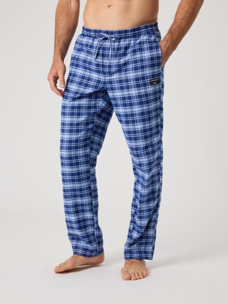 Björn Borg Core Flannel Pyjama Pants Blå, S