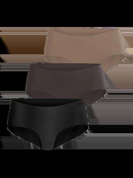 Björn Borg Invisible Hipster 3-pack Sort, M