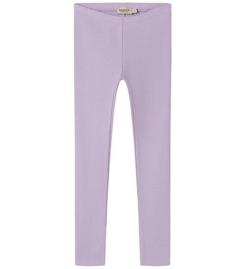 MarMar Leggings - Rib - Bomuld/Modal - Lilacs