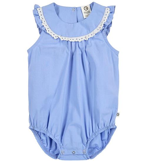 Müsli Sommerdragt - Poplin Wide - Shell Blue