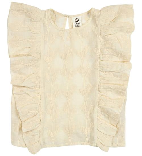 Müsli Bluse - Poetry Ruffle - Natural