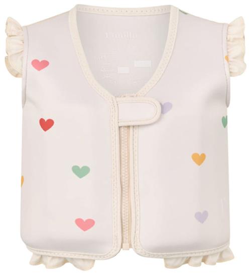 Vanilla Copenhagen Svømmevest - Neo - Hearts - Cream