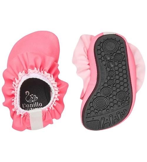 Vanilla Copenhagen Badesko - Rosy m. Flæser