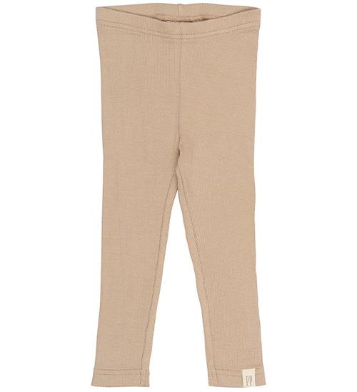 Petit Piao Leggings - Rib - PPStone - Ginger snap