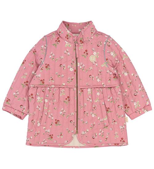 Petit Piao Termojakke - PPEver - Dusty Rose Strawberry AOP