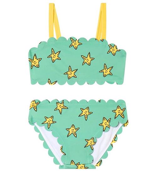 Stella McCartney Kids Bikini - Grøn m. Søstjerner