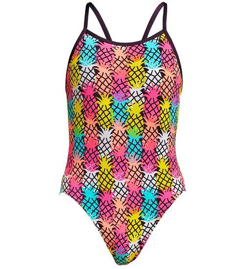 Funkita Badedragt - Single Strap - Pino Punch m. Ananass