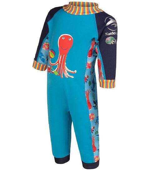 Konfidence Badeheldragt - Cyan/Stripe Seabiskit