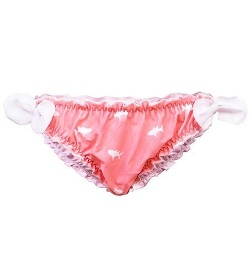 Petit Crabe Bikini Trusser m. Sløjfe - Gia - Koral m. Ha