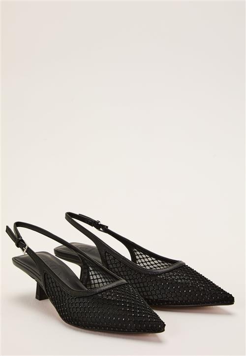 ONLY Onlcoco-9 Slingback Mesh Bling