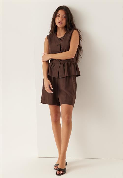 BUBBLEROOM Linen Shorts