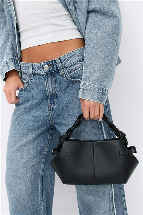 Gina Tricot - Top handle bag - håndtasker - Sort - ONESIZE - Dame