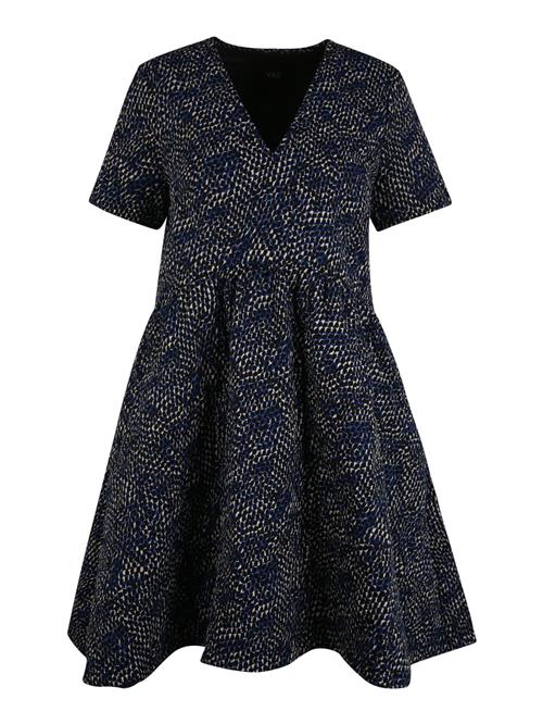 YAS Petite Kjole 'YASVicci'  beige / blå / sort