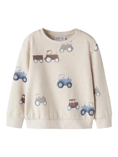 NAME IT Sweatshirt Fotractor Peyote Melange