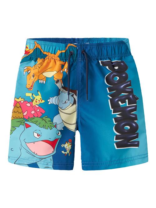 NAME IT Badeshorts Manuel Pokemon Atomic Blue