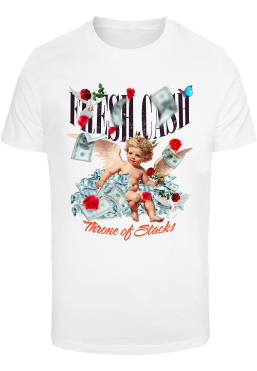 Mister Tee Bluser & t-shirts 'Fresh Cash'  beige / grå / sort / hvid