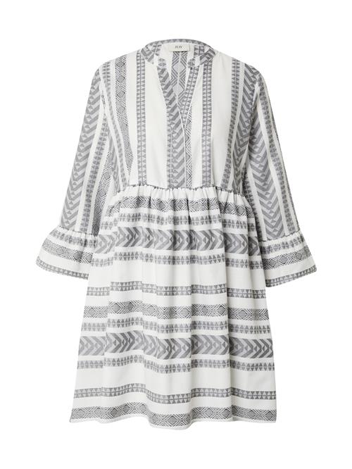 JDY Kjole  grå / hvid