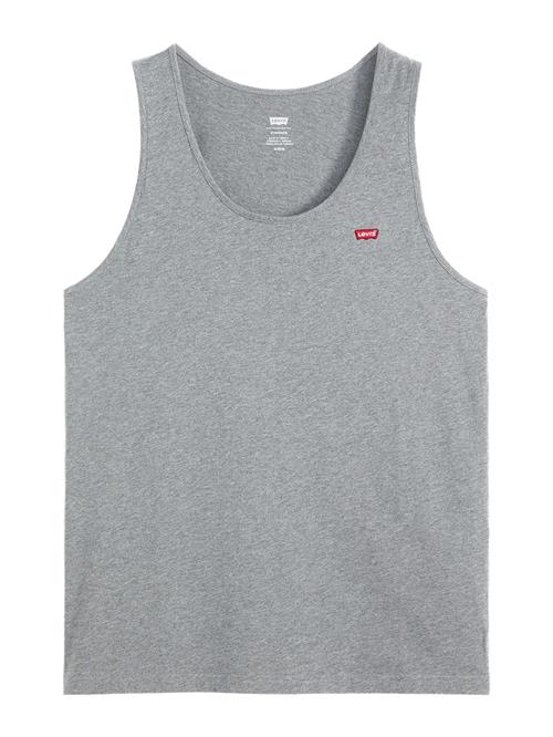 LEVI'S ® Bluser & t-shirts 'Housemark Tank Top'  lysegrå / blodrød / hvid