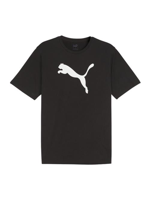 PUMA Funktionsskjorte  sort / hvid