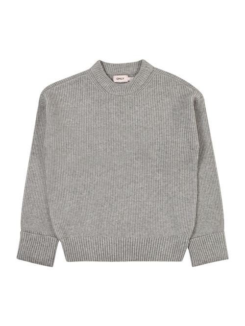 ONLY GIRLS Pullover 'KOGAnne'  grå-meleret