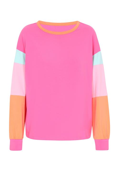 swirly Shirts  lyseblå / abrikos / pink / lyserød