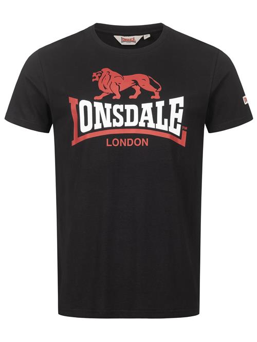 LONSDALE Bluser & t-shirts  lys rød / sort / hvid