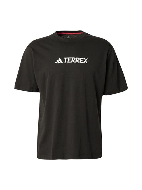 ADIDAS TERREX Bluser & t-shirts  sort / hvid