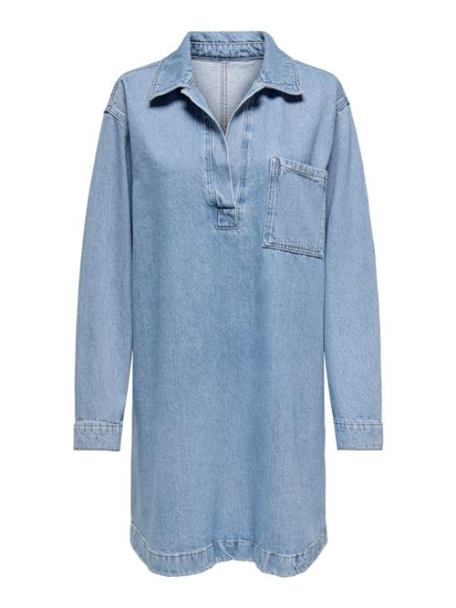 ONLY Blusekjole 'BIRDIE'  blue denim / lyseblå