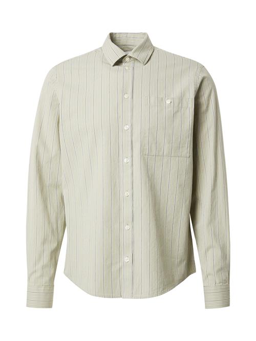 Casual Friday Skjorte 'FREDDI'  pastelgrøn / sort / hvid