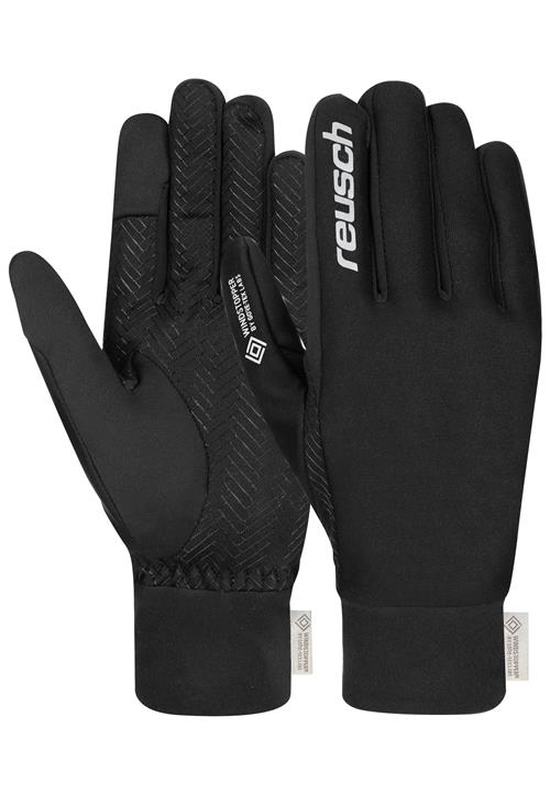 REUSCH Fingerhandsker 'Karayel Windstopper® Touch-Tec'  sort / hvid