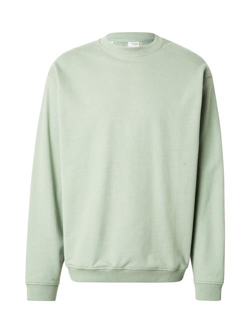 SELECTED Sweatshirt 'SLHALBAN'  lysegrøn
