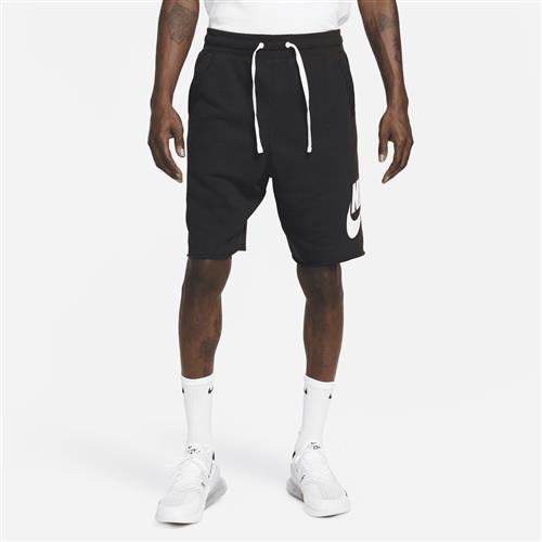 Nike Club Alumni-shorts i french terry til mænd - sort