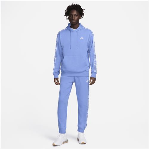 Nike Club Fleece-tracksuit med grafik og hætte til mænd - blå