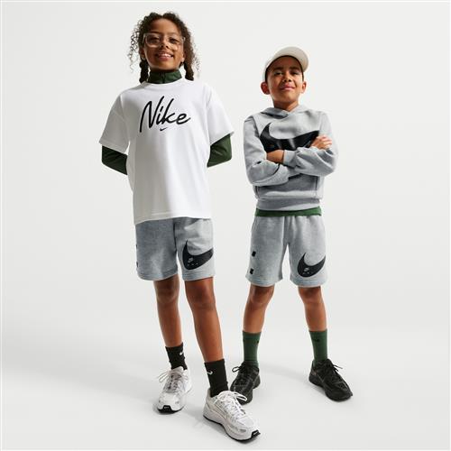 Nike Club-shorts i french terry til større børn - grå