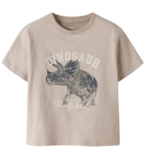 Name It T-shirt - NmmFeath - Chateau Gray