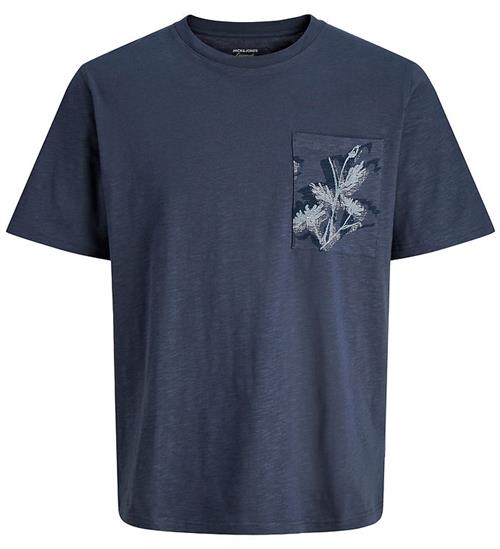 Jack & Jones T-shirt - JorMontauk - AOP - Odyssey Gray