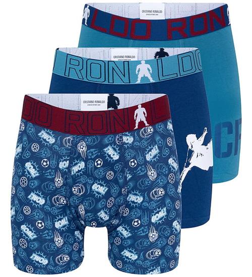 JBS Boxershorts - CR7 - 3-Pak - Multifarve