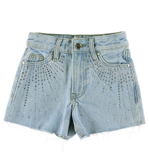 Kids Only Denimshorts - KogGabi - Light Blue Denim m. Similisten