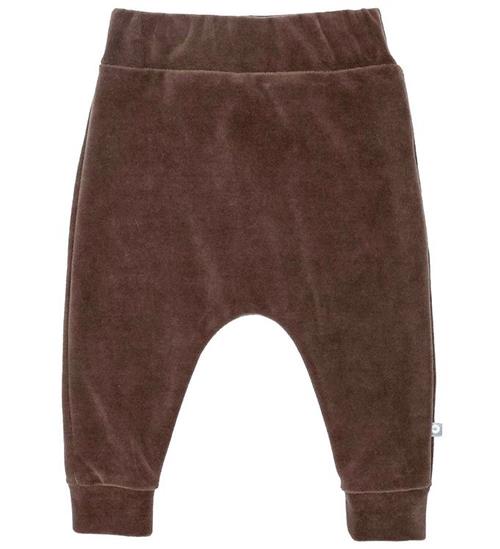 Smallstuff Velourbukser - Dark Mole