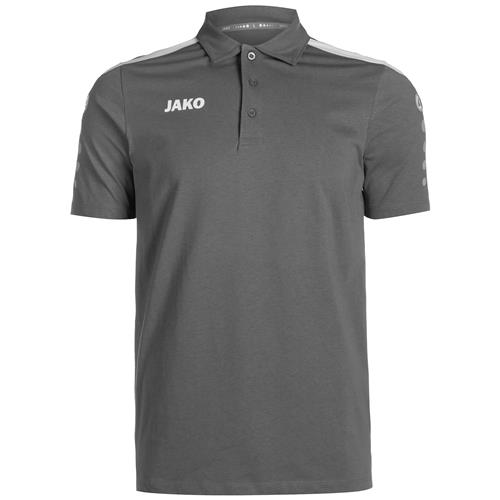 JAKO Funktionsskjorte 'Power'  grå / hvid
